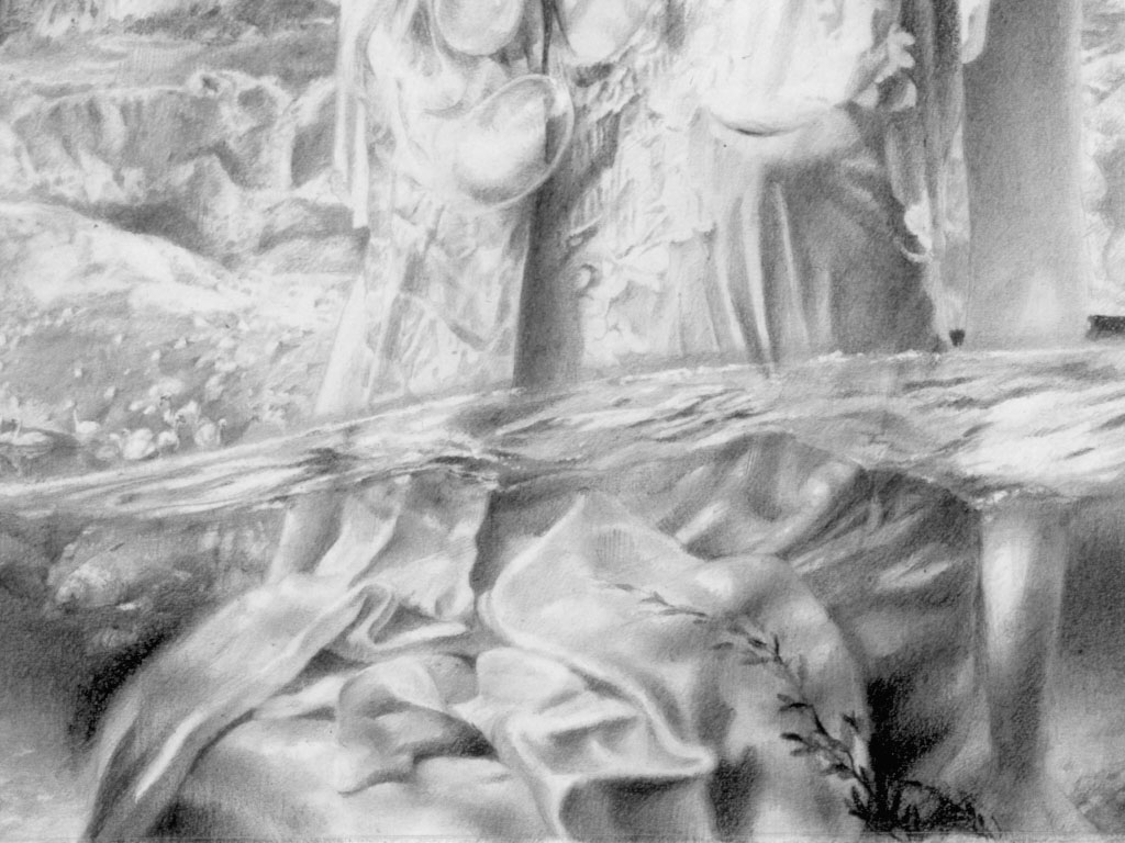 waves seen from above and below at the same time